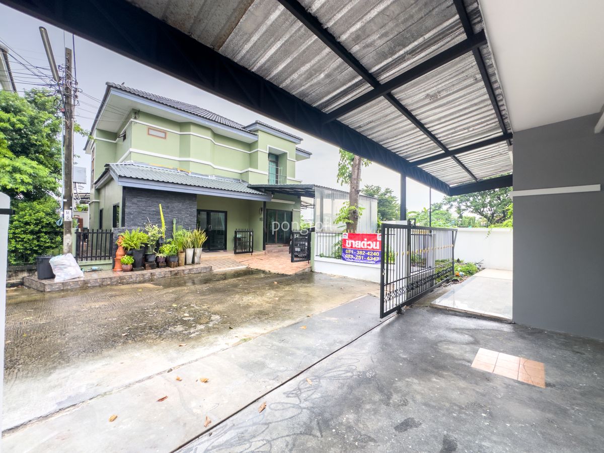 ขายบ้านแจ้งวัฒนะ เมืองทอง : บ้านเดี่ยว “ปฐวีกาญจน์” หลังริม 53.6 ตร.วา ประชาชื่น-แจ้งวัฒนะ   ตกแต่งครบ พร้อมเข้าอยู่ ทำเลดี ใกล้ เซ็นทรัลแจ้งวัฒนะ และ รถไฟฟ้าสายสีชมพู