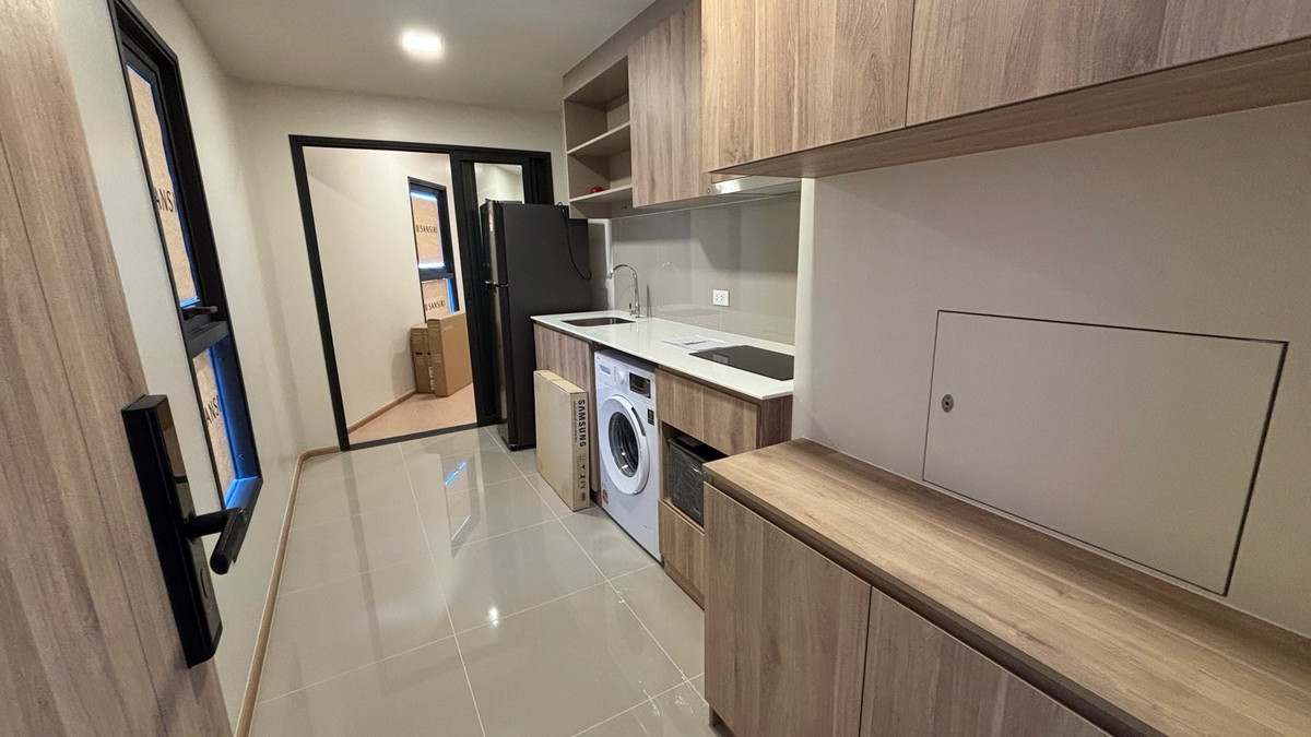 For RentCondoRama9, Petchburi, RCA : New condo for rent, The Base Urban Rama 9, fully furnished with electrical appliances, 2 bedrooms, near Ratchada, Huai Khwang, Asoke.