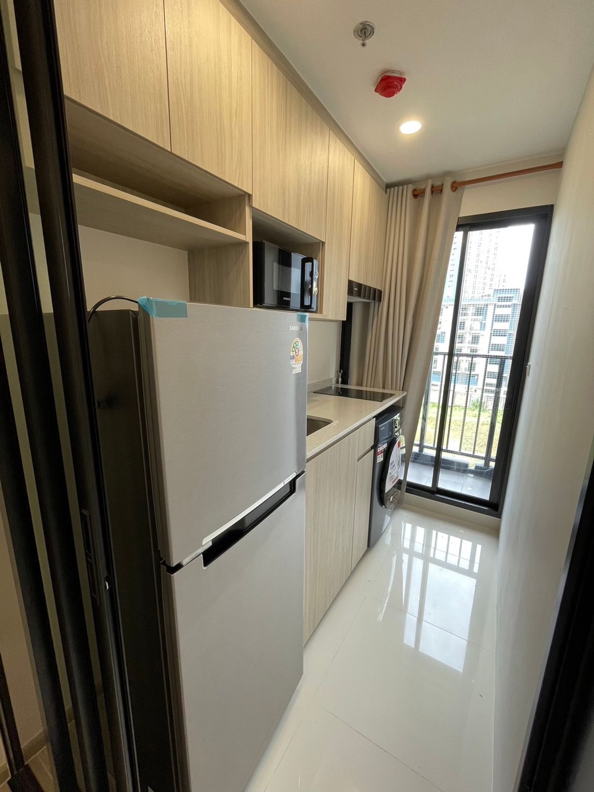 For RentCondoSamut Prakan,Samrong : Rent/For rent Origin Plug & Play Sailuat Station new condo near BTS Green Line.