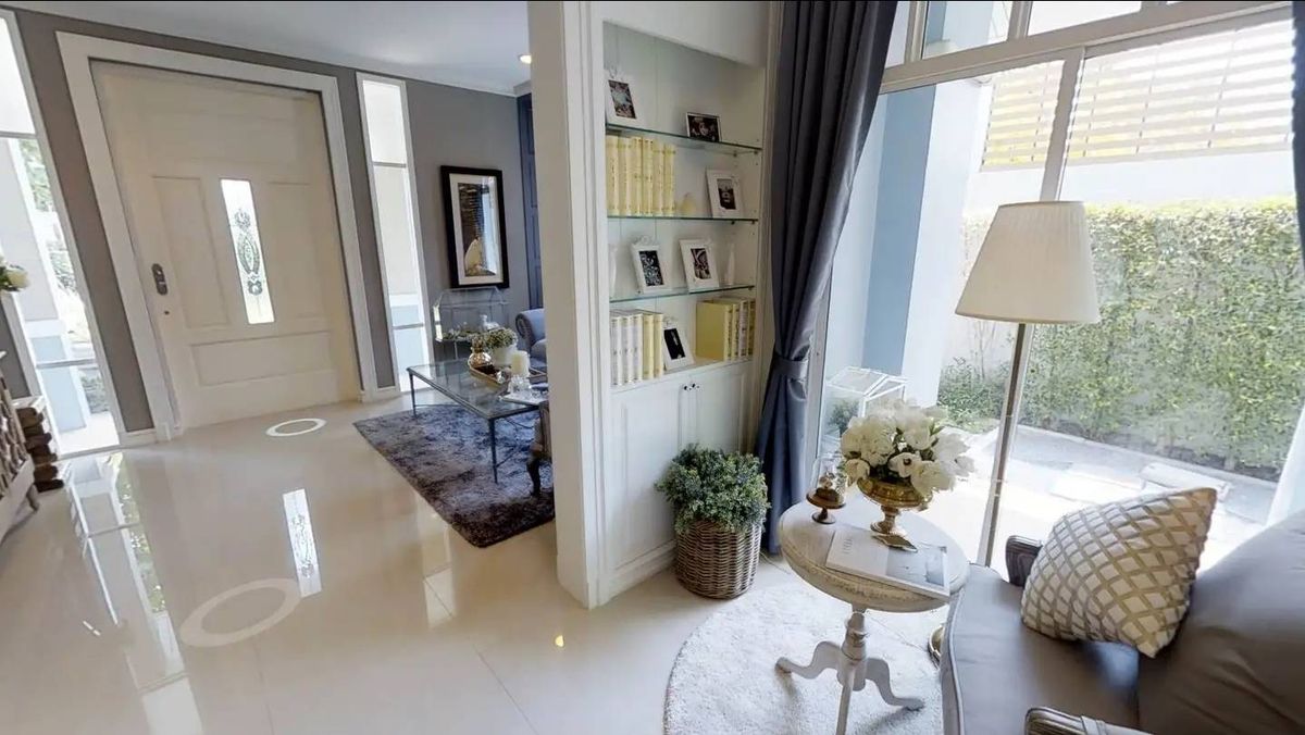 ให้เช่าบ้านนวมินทร์ รามอินทรา : บ้านเดี่ยวให้เช่า 📍 Milton Residence Ramintra 📍 3 ห้องนอน 3 ห้องน้ำ เฟอร์นิเจอร์ และ เครื่องใช้ไฟฟ้าครบ 