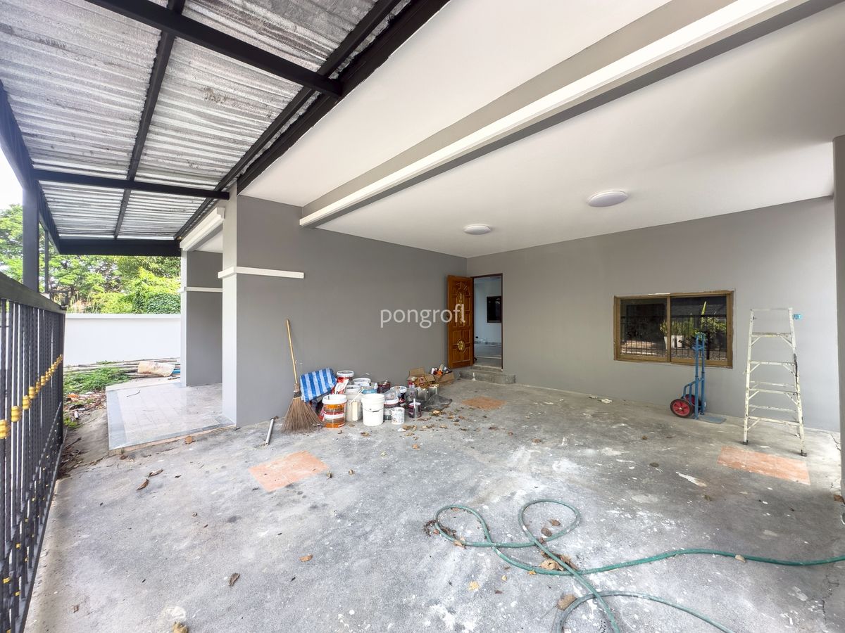ขายบ้านแจ้งวัฒนะ เมืองทอง : บ้านเดี่ยว “ปฐวีกาญจน์” หลังริม 53.6 ตร.วา ประชาชื่น-แจ้งวัฒนะ   ตกแต่งครบ พร้อมเข้าอยู่ ทำเลดี ใกล้ เซ็นทรัลแจ้งวัฒนะ และ รถไฟฟ้าสายสีชมพู