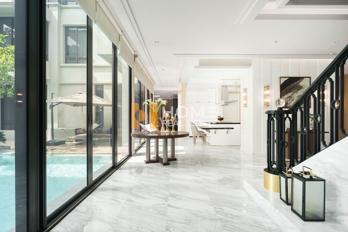 ขายบ้านพัฒนาการ ศรีนครินทร์ : มาวิสต้า เพรสทีจ วิลเลจ กรุงเทพกรีฑา / 5 ห้องนอน (ขาย), Mavista Prestige Village Krungthep kreetha / 5 Bedrooms (FOR SALE) PALM892