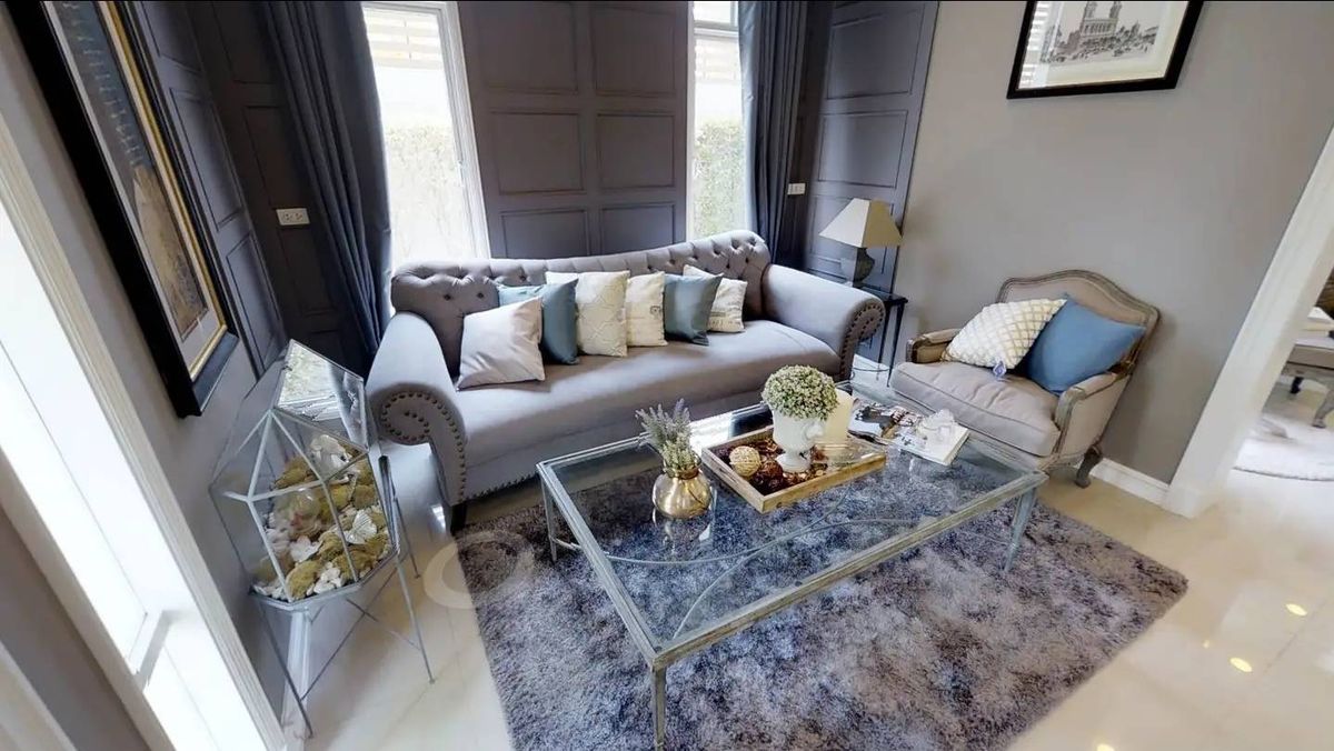 ให้เช่าบ้านนวมินทร์ รามอินทรา : บ้านเดี่ยวให้เช่า 📍 Milton Residence Ramintra 📍 3 ห้องนอน 3 ห้องน้ำ เฟอร์นิเจอร์ และ เครื่องใช้ไฟฟ้าครบ 