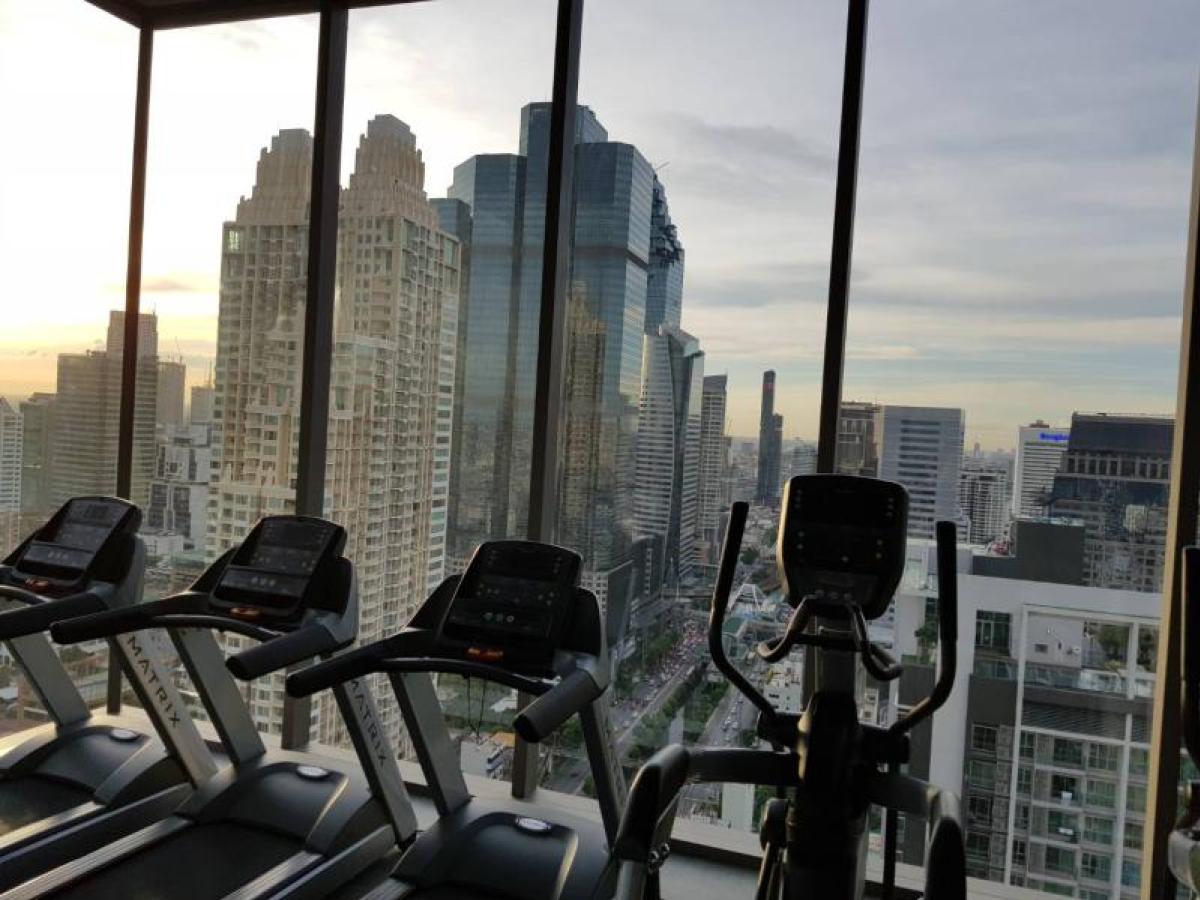 For RentCondoSathorn, Narathiwat : FOR RENT condo , Nara 9 , nice view , high floor , BTS-Chong Nonsi , Thungmahamek , Sa Thon , Bangkok , CX-28652