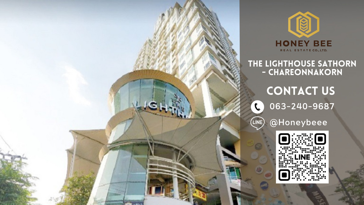 For SaleCondoWongwianyai, Charoennakor : 📣 [For Sale] Urgent sale!! Condo The LightHouse Sathorn - Chareonnakorn