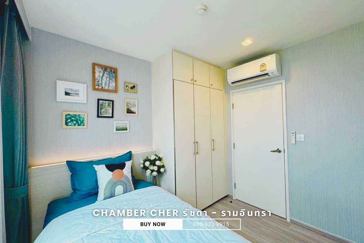 For SaleCondoNawamin, Ramindra : Below-Market Sale! Chambers Cher Ratchada–Ramintra 2 bedroom only 3.99MB 