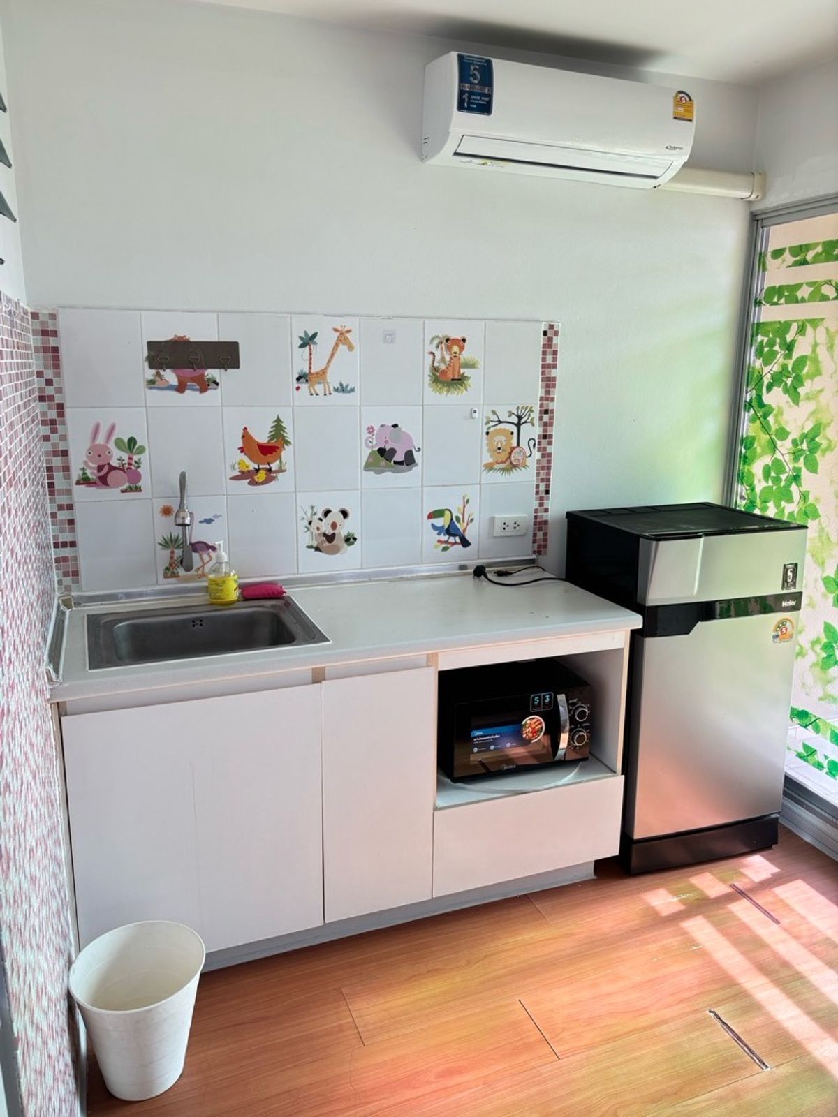 For RentCondoRamkhamhaeng, Hua Mak : For rent, Lumpini Bodindecha, Ramkhamhaeng 43/1, Building B4, 7th floor.