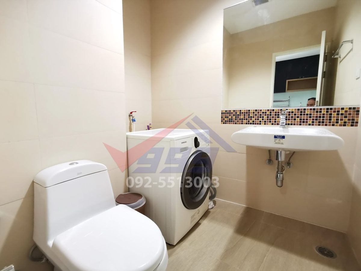 For RentCondoPattanakan, Srinakarin : Condo for rent, The Four Wings Residence, 2 bedrooms, corner room.