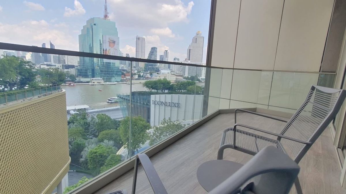 For RentCondoWongwianyai, Charoennakor : LTH13321 – Condo for Rent | Magnolias Waterfront Residences | 102 sqm | 2 Beds 2 Baths | 120K/Month | Near BTS Charoen Nakhon | Condo for rent Magnolia Waterfront Residences