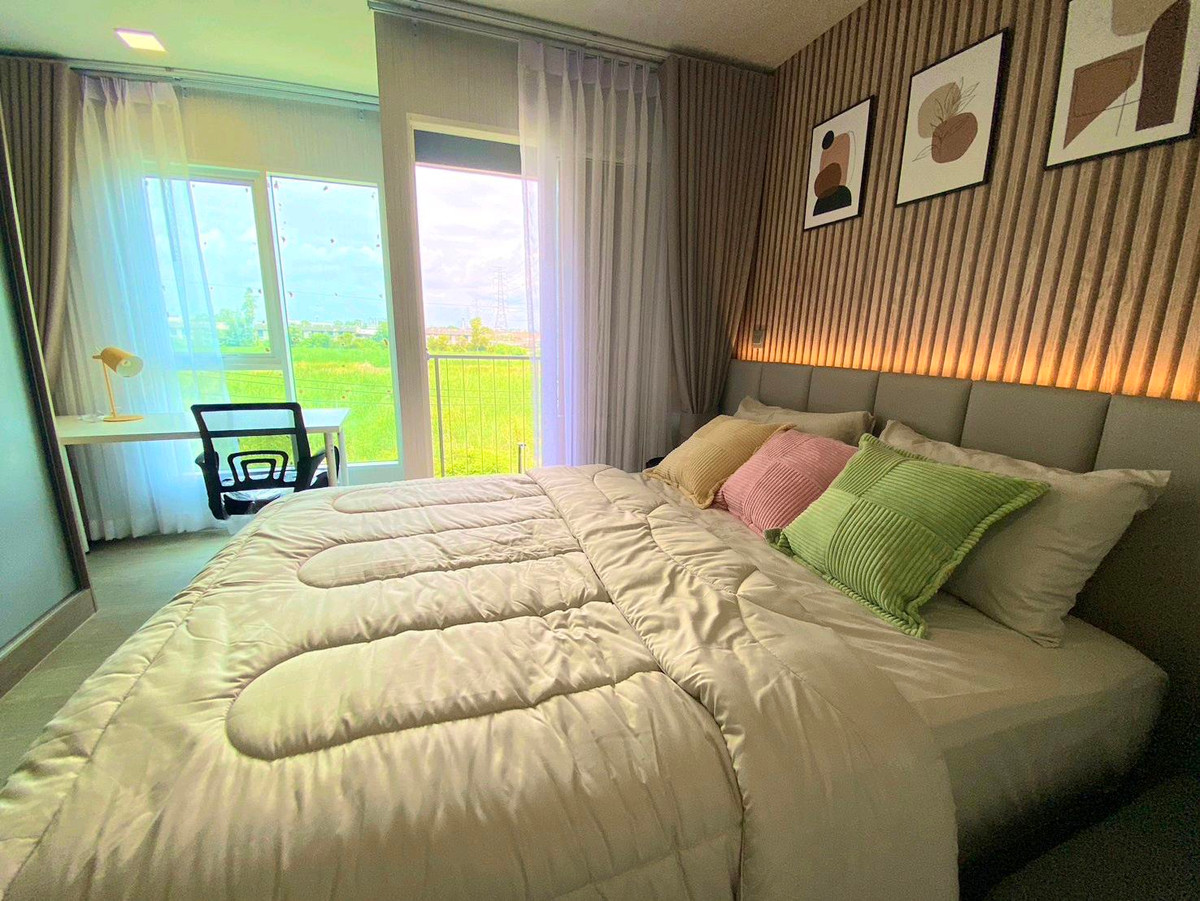 ให้เช่าคอนโดปทุมธานี รังสิต ธรรมศาสตร์ : 📌 ให้เช่า Kave Town Island | คอนโดใกล้ ม. กรุงเทพ