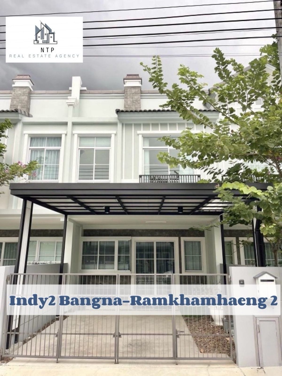 For RentTownhomeBangna, Bearing, Lasalle : 出租 | For rent | 2-story townhome for rent, Indy2 Bangna-Ramkhamhaeng2, best location near Mega Bangna, big clubhouse, spectacular like living in a resort, Pet Friendly 🐶🐱