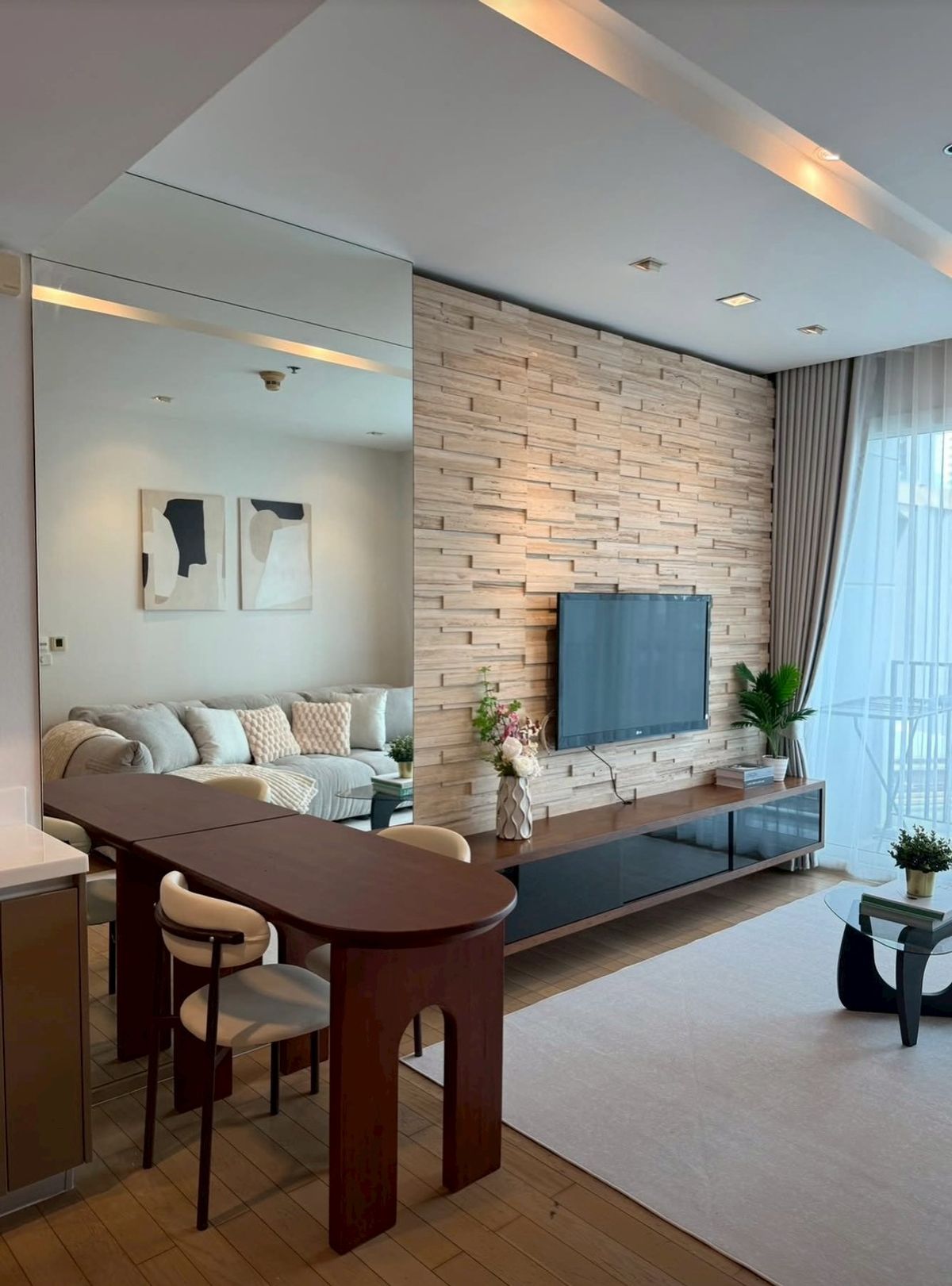 For RentCondoSukhumvit, Asoke, Thonglor : LTH13342 – Condo for Rent | Siri at Sukhumvit | 68 sqm | 2 Beds 2 Baths | 55K/Month | Near BTS Thonglor | Condo for rent Siri at Sukhumvit