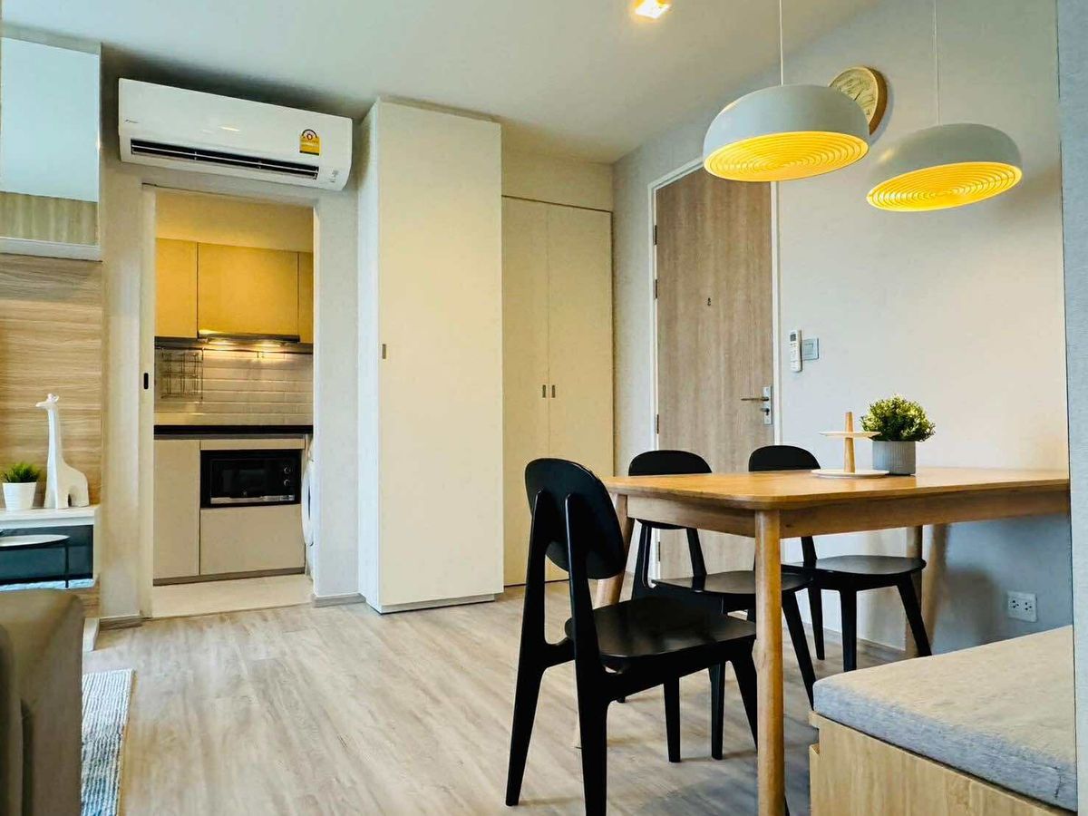 For SaleCondoNawamin, Ramindra : Urgent sale! Condo “Chambers Cher Ratchada-Ramintra“ Beautiful room, ready to move in, fully furnished, great value, Building A, 6th floor • Usable area 55.98 sq m. • 2 bedrooms | 2 bathrooms | 1 kitchen