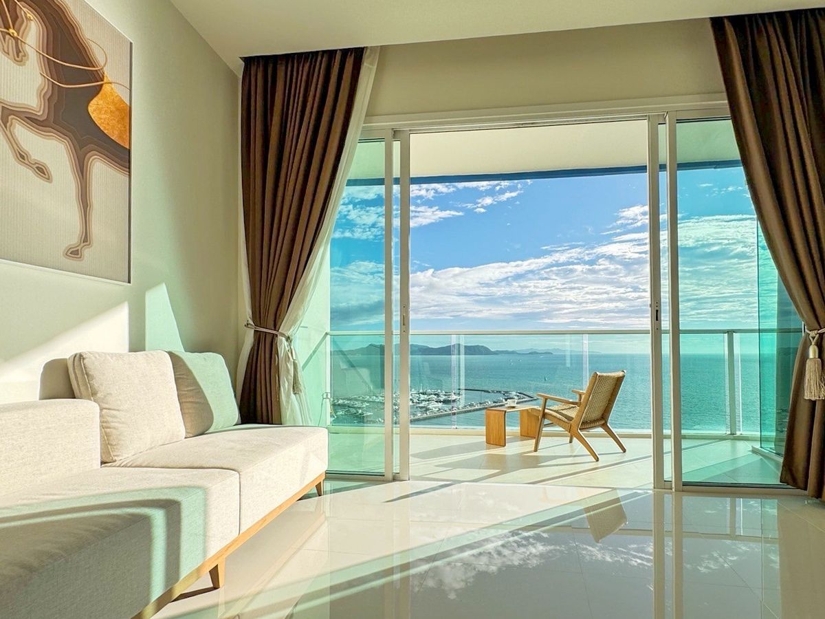 ให้เช่าคอนโดพัทยา บางแสน ชลบุรี สัตหีบ : 🌊 Mövenpick White Sand Beach Pattaya คอนโดหรูติดทะเล 🛥 ห้องใหญ่ 79.93 ตร.ม. ชั้น 19 วิวทะเล🌅 ค่าเช่าเพียง 50,000 บาท/เดือน 💸 📞 093-1681685💚 LINE: @wsrcondo