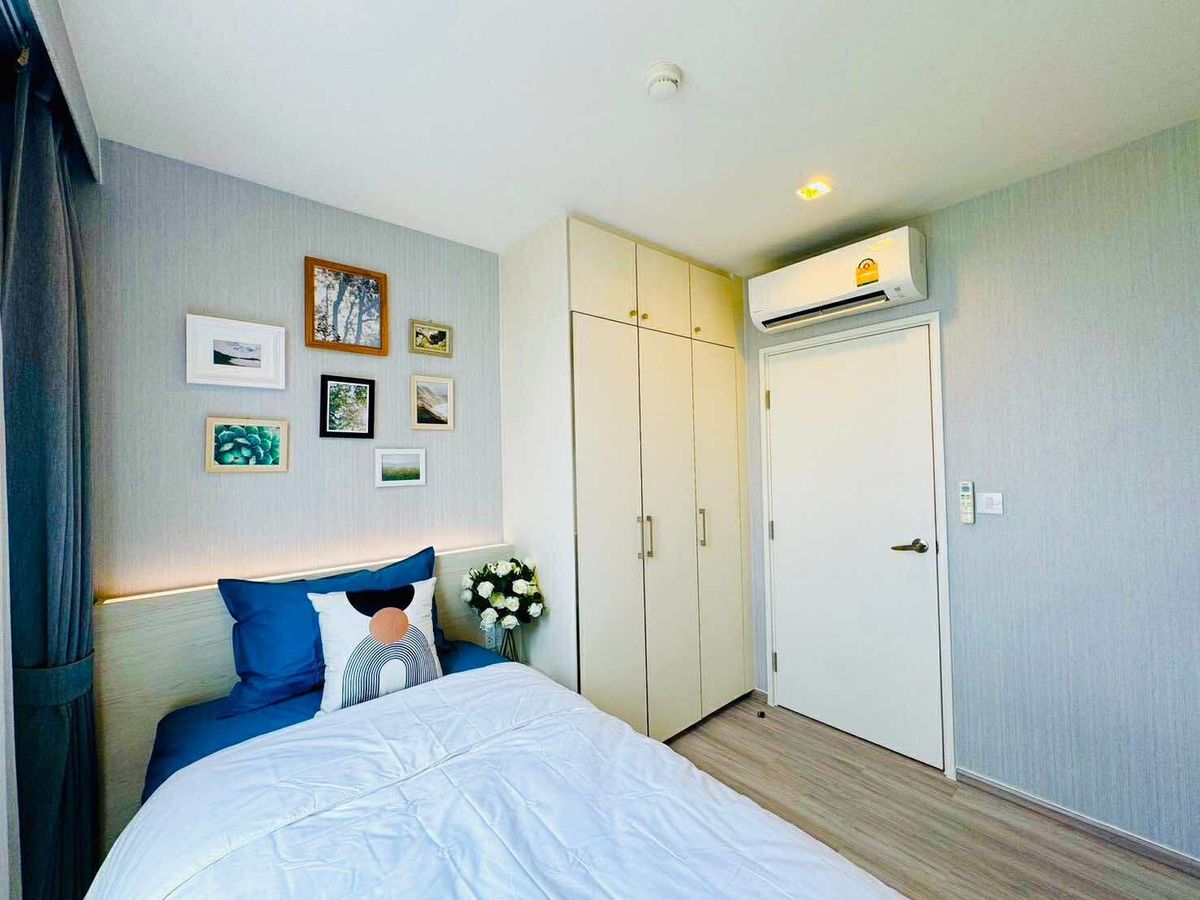 For SaleCondoNawamin, Ramindra : Urgent sale! Condo “Chambers Cher Ratchada-Ramintra“ Beautiful room, ready to move in, fully furnished, great value, Building A, 6th floor • Usable area 55.98 sq m. • 2 bedrooms | 2 bathrooms | 1 kitchen