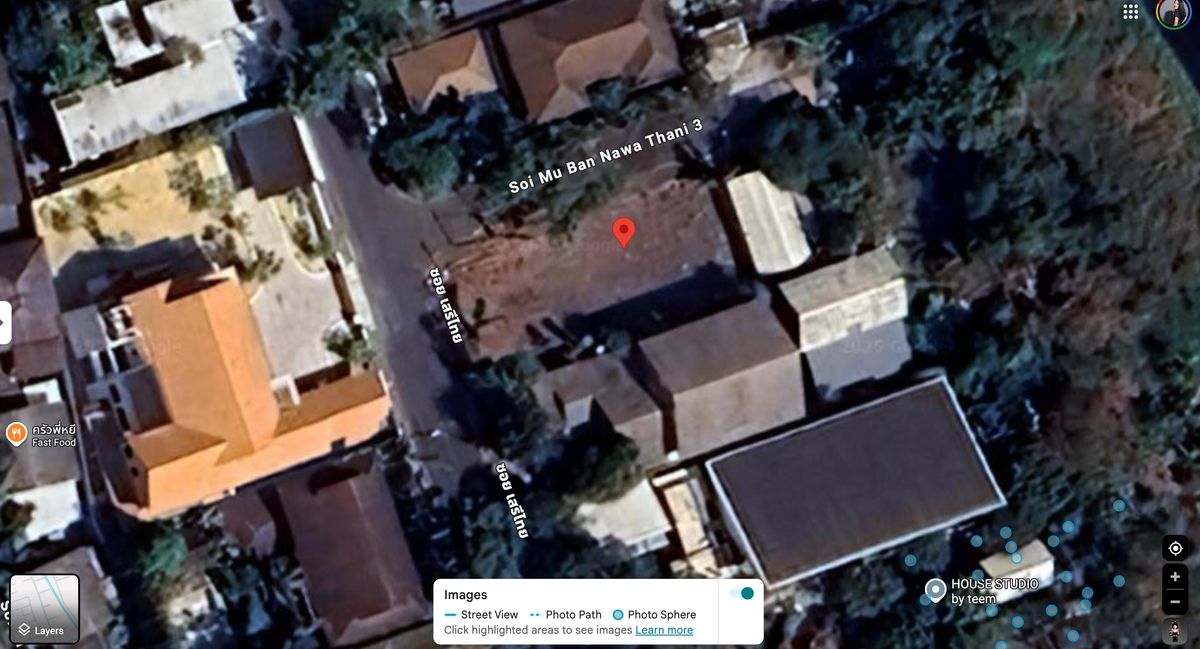 ขายที่ดินนวมินทร์ รามอินทรา : ขายที่ดินในหมู่บ้านนวธานี เสรีไทย 59  เหมาะสร้างบ้านหรู เนื้อที่ 118 ตารางวา แปลงมุม ถมแล้ว หน้ากว้าง 15 เมตร ลึก 32 เมตร