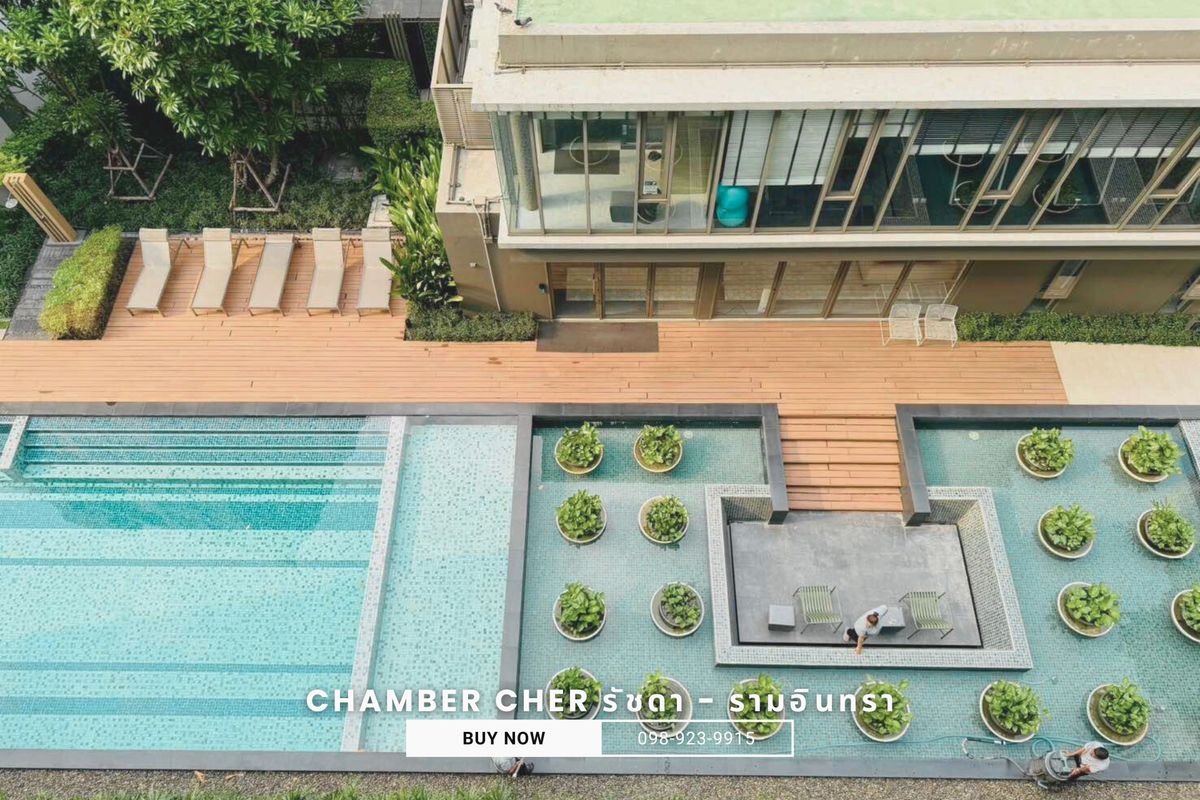 For SaleCondoNawamin, Ramindra : Below-Market Sale! Chambers Cher Ratchada–Ramintra 2 bedroom only 3.99MB 