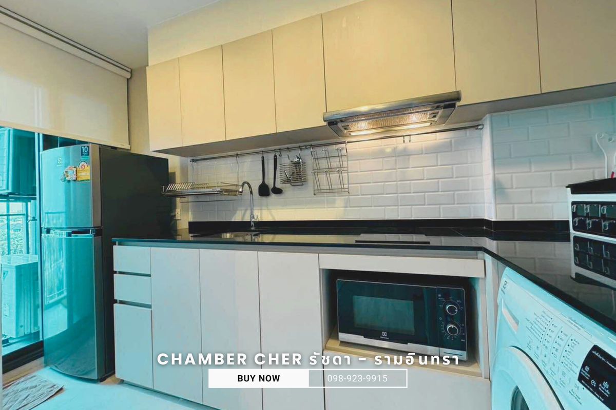 For SaleCondoNawamin, Ramindra : Below-Market Sale! Chambers Cher Ratchada–Ramintra 2 bedroom only 3.99MB 