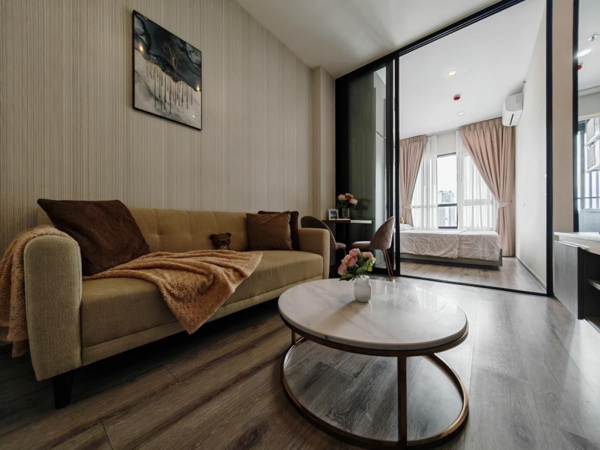 For RentCondoOnnut, Udomsuk : Knightsbridge Prime Onnut Condo, decorated and ready to move in.