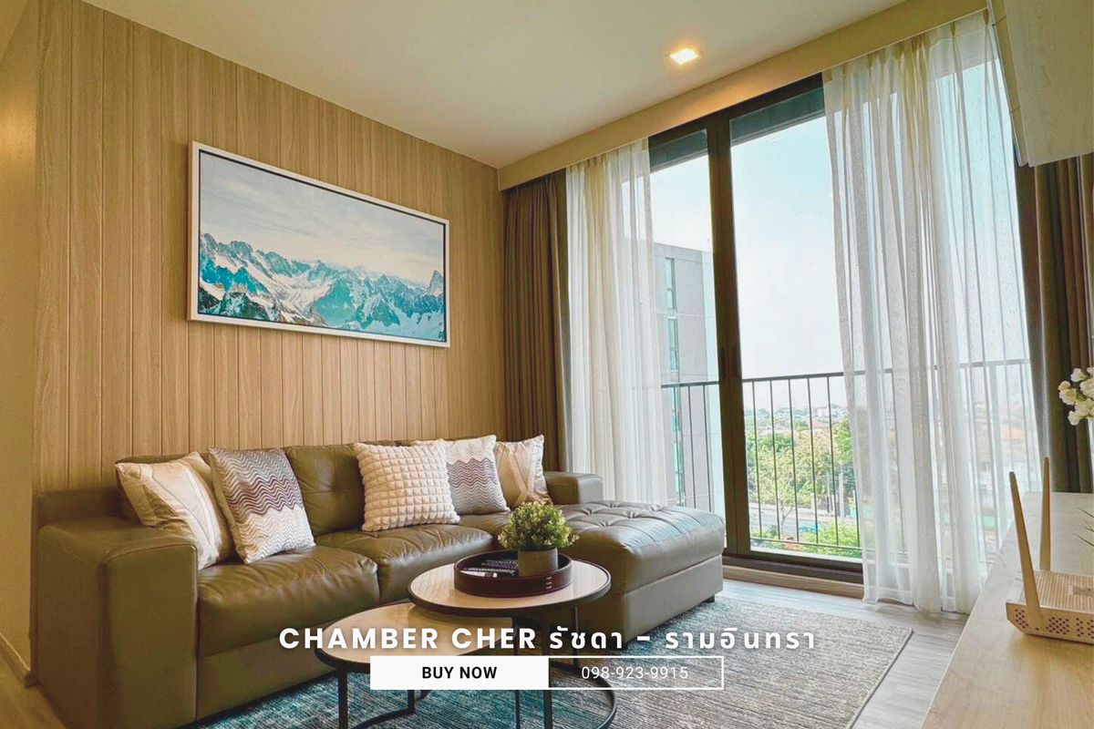 For SaleCondoNawamin, Ramindra : Below-Market Sale! Chambers Cher Ratchada–Ramintra 2 bedroom only 3.99MB 
