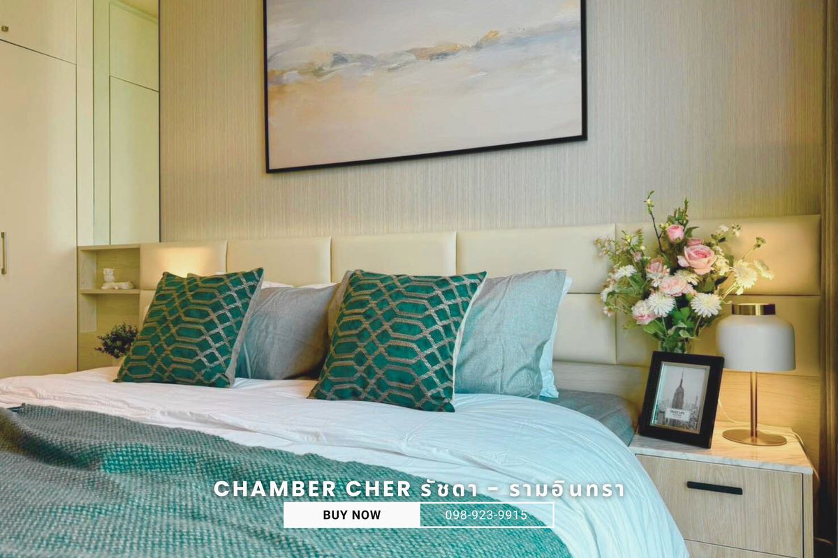 For SaleCondoNawamin, Ramindra : Below-Market Sale! Chambers Cher Ratchada–Ramintra 2 bedroom only 3.99MB 