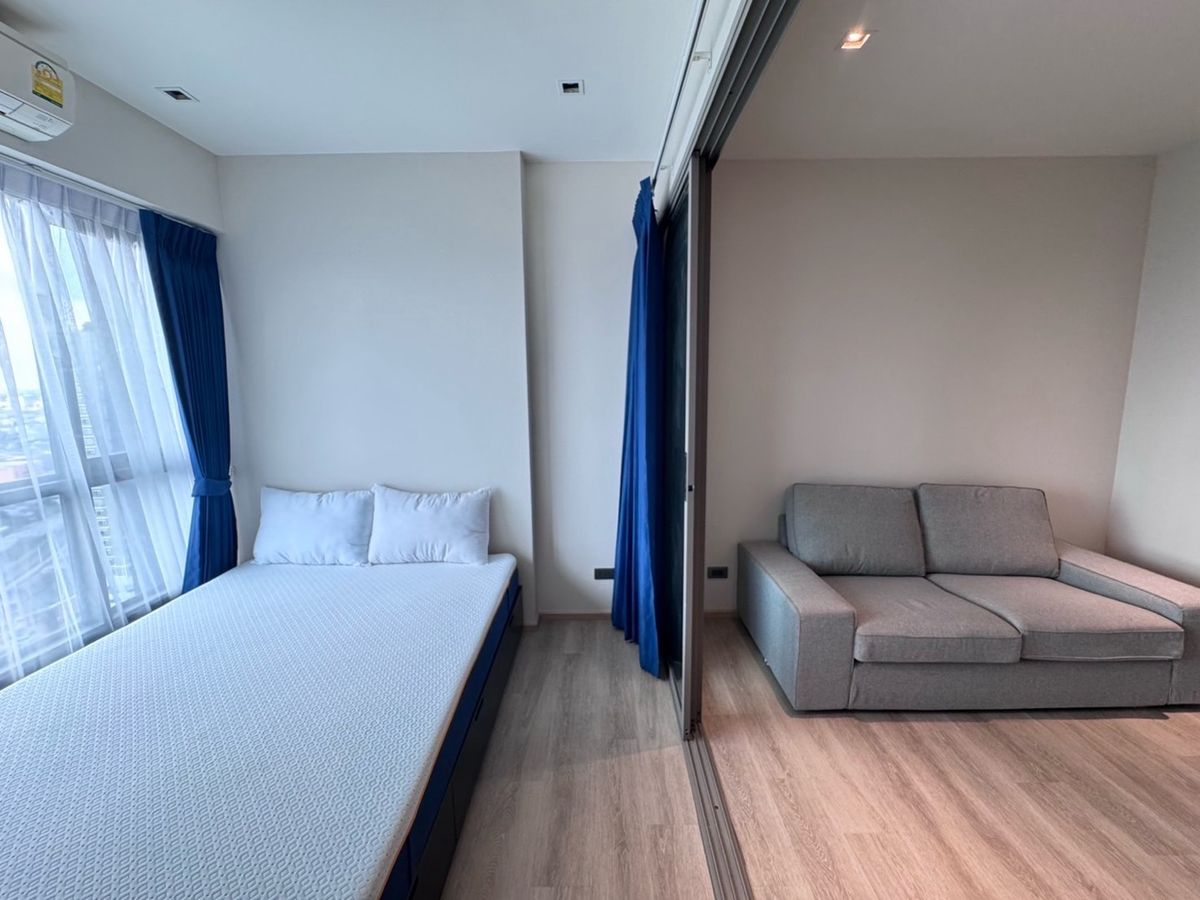 For RentCondoThaphra, Talat Phlu, Wutthakat : 🚅W0411 Condo for rent Whizdom Ratchada-Tha Phra 📞Contact: 092-666-5617(Jadeite)