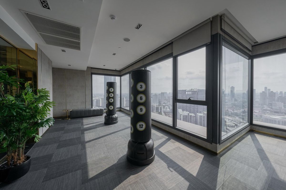 For SaleCondoRama9, Petchburi, RCA : New room ready to move in, easy installments 𝟐𝟗,𝟎𝟎𝟎/month 𝐅𝐫𝐞𝐞 Every expense Ready to move in Impressive care at every level. Selling at a loss.