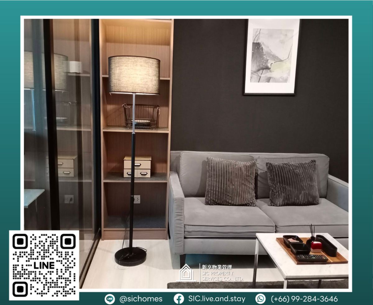 For RentCondoRama9, Petchburi, RCA : For rent✨Life Asoke✨ Studio, size 29 sq m, near MRT Phetchaburi🚆