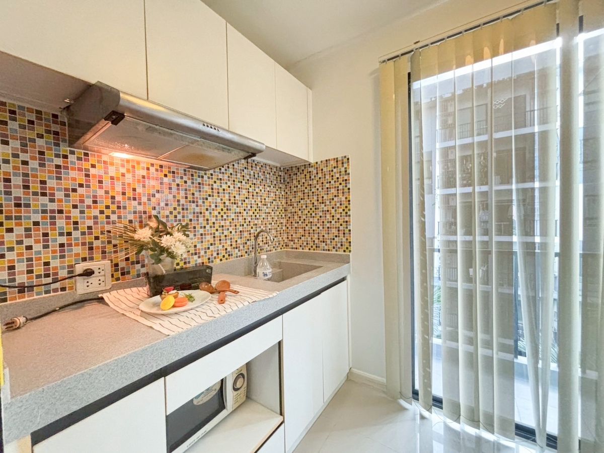 ขายคอนโดเสรีไทย-นิด้า : ห้องกว้าง เฟอร์ฯบิ้วอินครบ ขาย🏢 I Condo สุขาภิบาล 2