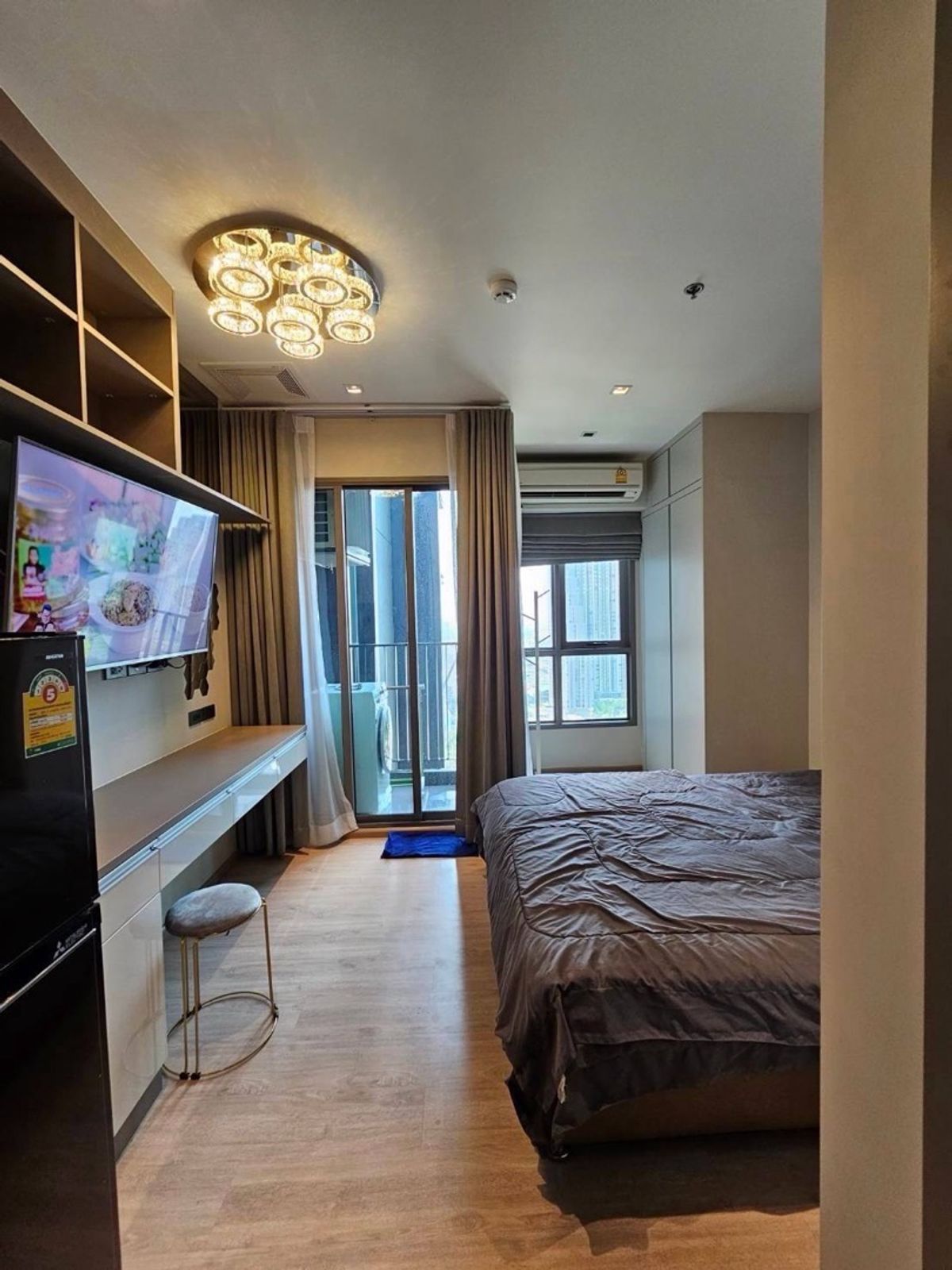 For RentCondoThaphra, Talat Phlu, Wutthakat : 🚅W0415 Condo for rent Whizdom Ratchada-Tha Phra 📞Contact: 092-666-5617(Jadeite)