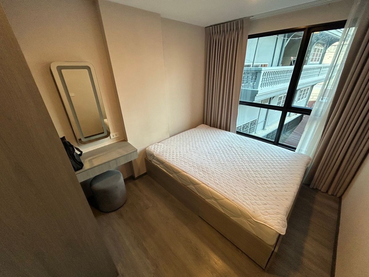 For RentCondoOnnut, Udomsuk : The Origin On Nut, 1 bedroom, 1 bathroom, size 28 sq m, Building A, 4th floor, rental price 12000 baht.