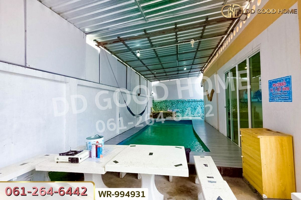 ขายชะอำ เพชรบุรี : WR-994931 พูลวิลล่า ชะอำ เพชรบุรี ใกล้ชายหาดชะอำ