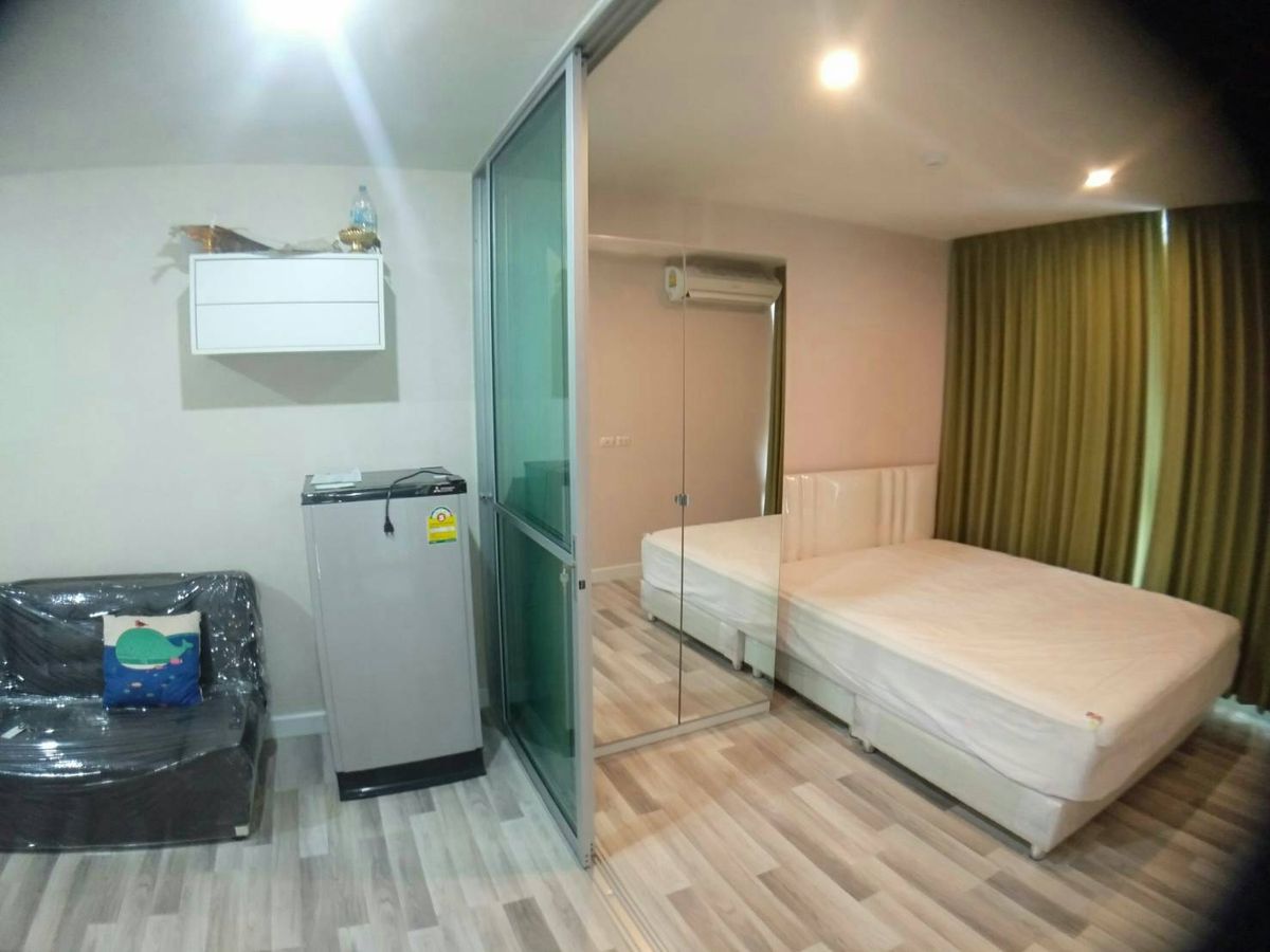 For SaleCondoRamkhamhaeng, Hua Mak : sell! The Cube Ramkhamhaeng 29 sq m, 8th floor, price 1.59 million baht, with furniture and electrical appliances.