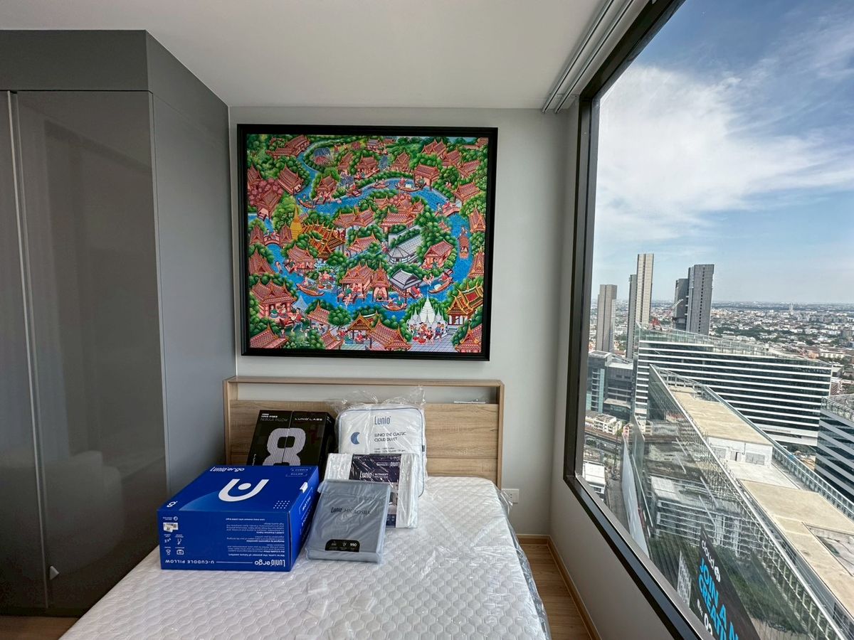 For RentCondoOnnut, Udomsuk : 🔥For urgent rent🔥Skyrise Avenue SKV64, fully furnished, ready to move in, near BTS Punnawithi Station, 450 meters ❗