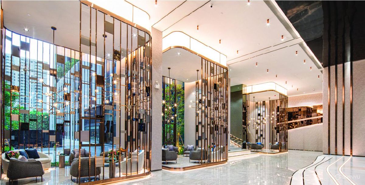 For RentCondoRama9, Petchburi, RCA : Brand new renovated room, high floor, beautifully decorated, built-in throughout the room, 1+1 bedroom @ Life Asoke Rama 9