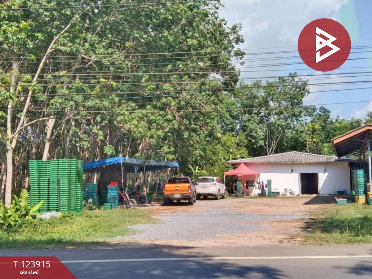 ขายที่ดินตราด : ขายที่ดินสวนยาง พร้อมบ้านพัก เนื้อที่ 20 ไร่ 89.5 ตารางวา เขาสมิง ตราด