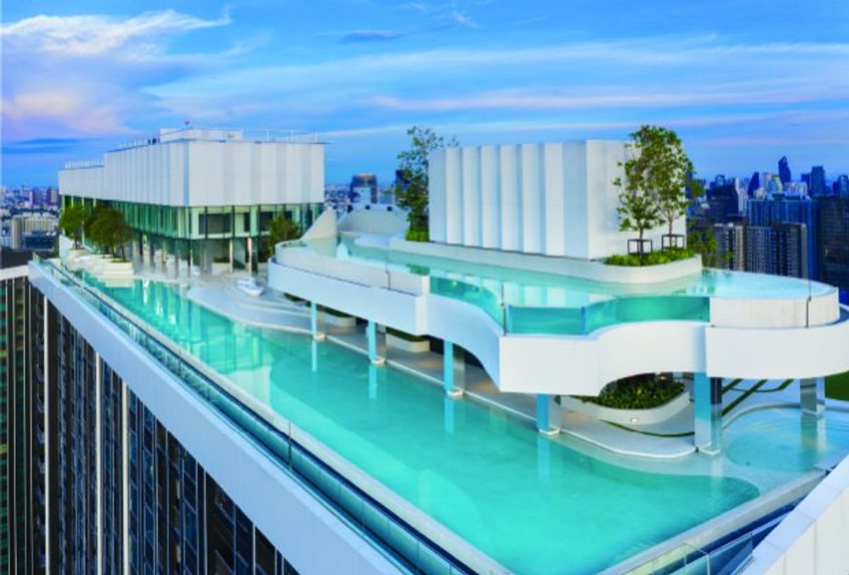 For RentCondoRama9, Petchburi, RCA : Cozy 1+1 bedroom for rent at Life Asoke Rama9 