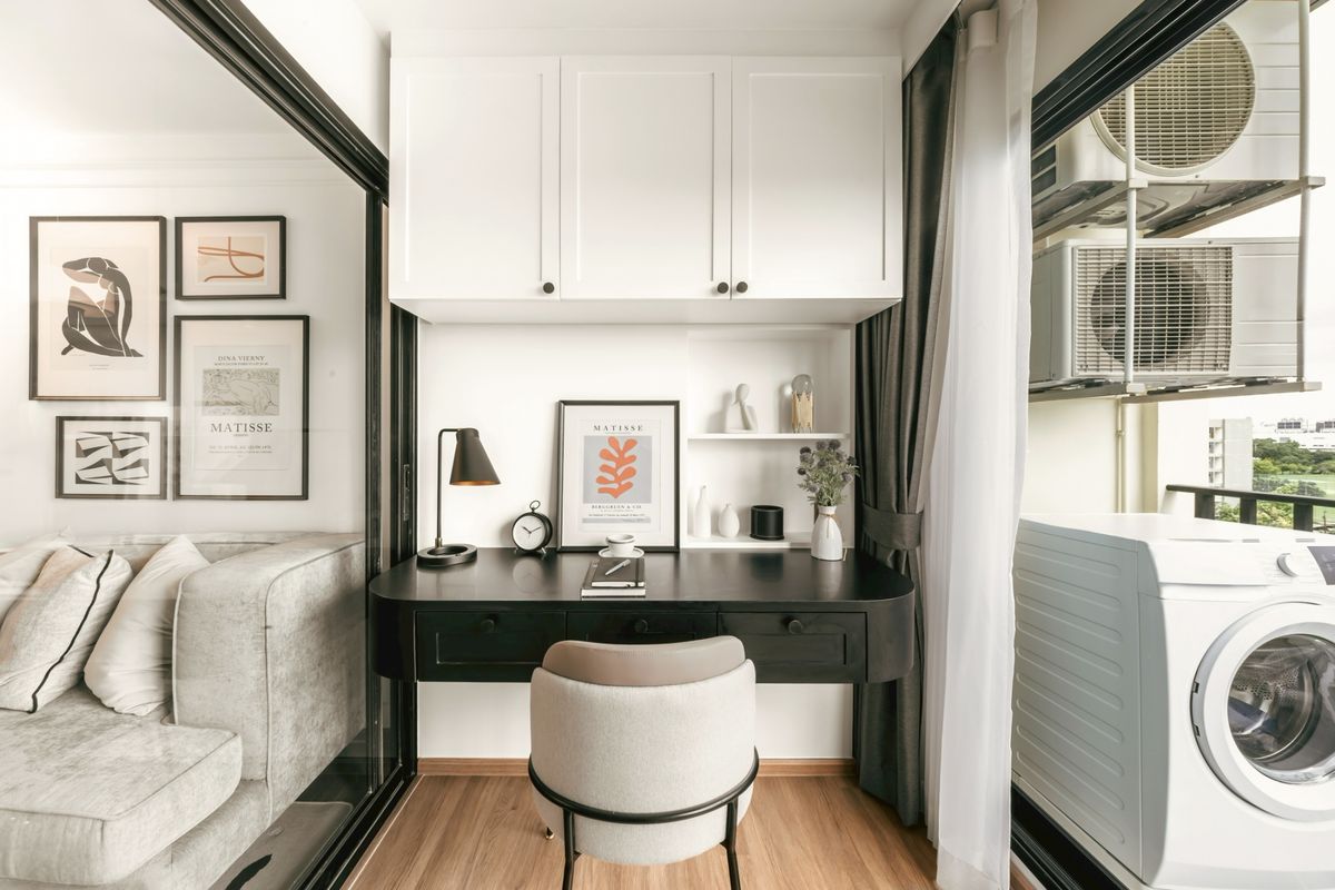 For SaleCondoBangna, Bearing, Lasalle : Condo that actually allows pets 🐶🦊🐱 Starting at 1.89 million 💖 Location BTS Bangna - Lasalle 📍 Big room 30 sq m. Starting at 1.89 million 📍