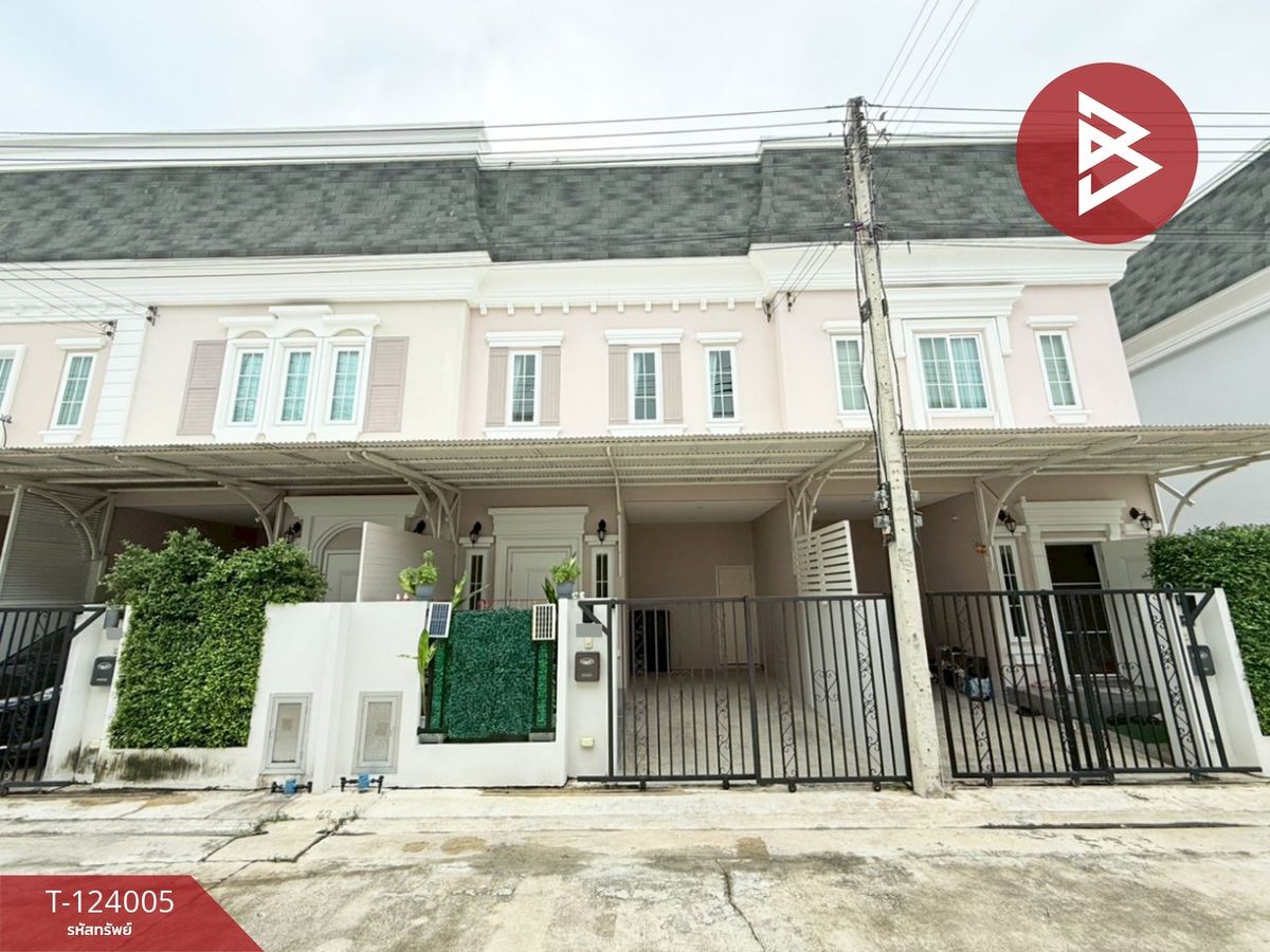 ขายทาวน์โฮมนครปฐม : ขายทาวน์เฮ้าส์ หมู่บ้านบริติช เพลส ปิ่นเกล้า-สาย 5 สามพราน นครปฐม