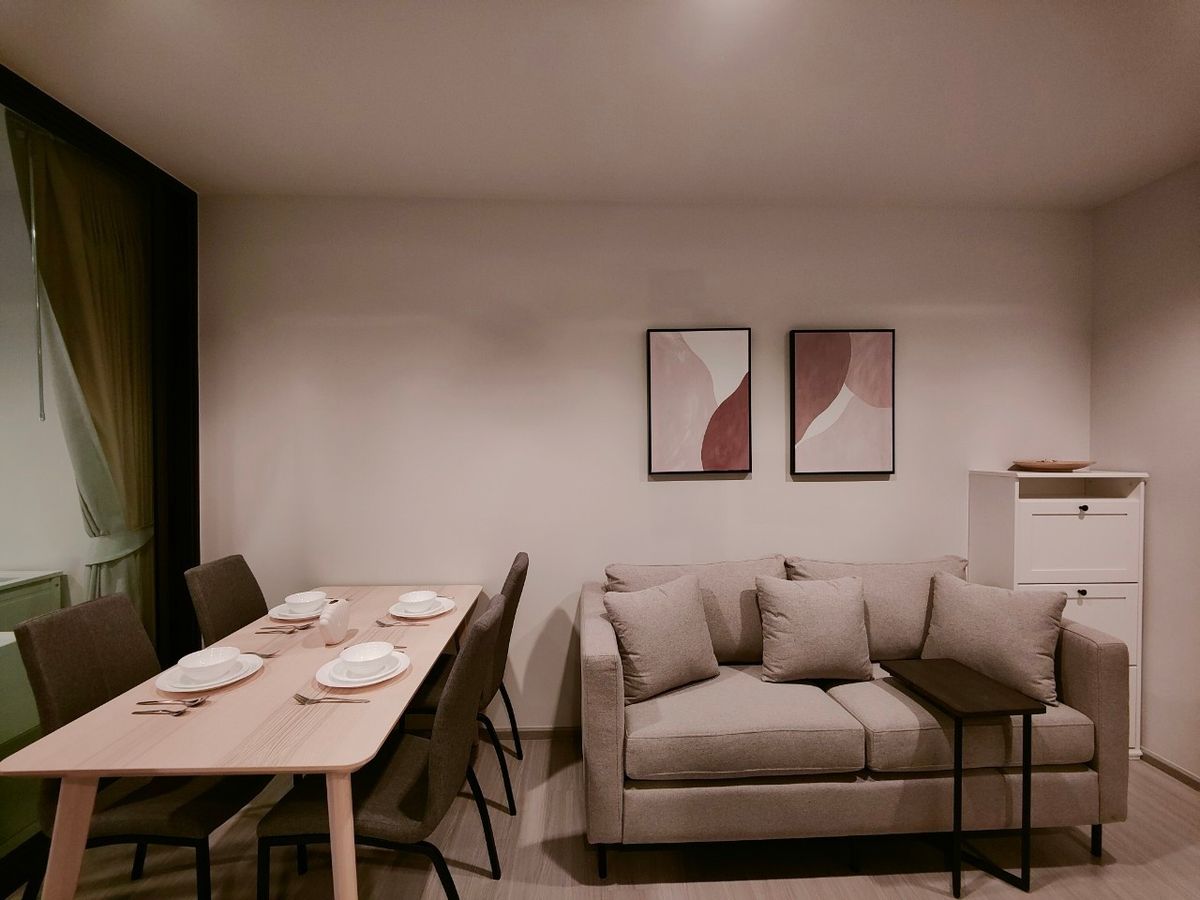 For RentCondoRama9, Petchburi, RCA : Cozy 1+1 bedroom for rent at Life Asoke Rama9 