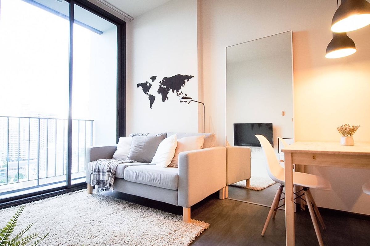 ให้เช่าคอนโดสุขุมวิท อโศก ทองหล่อ : ห้องสวย วิวดี Beautiful Unit with very good views near BTS Asoke 