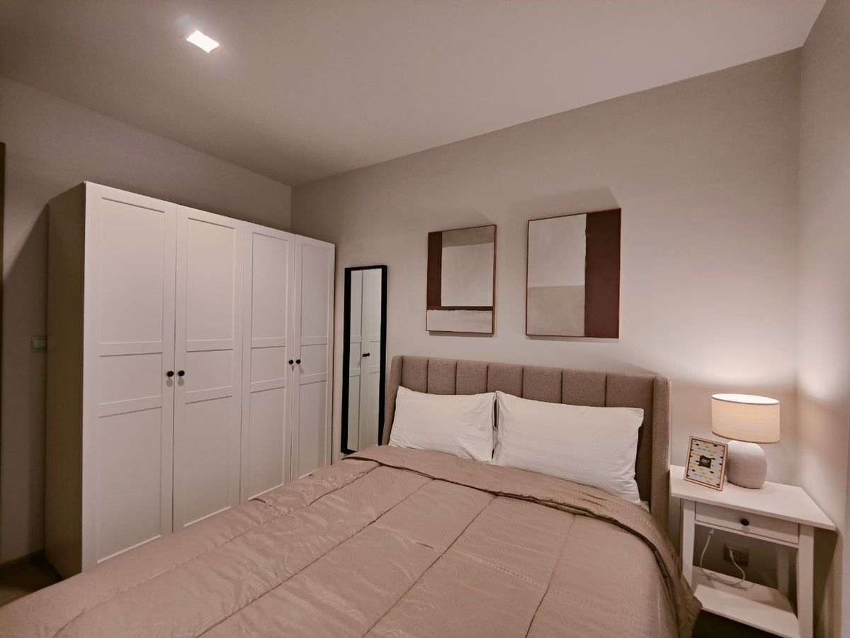 For RentCondoRama9, Petchburi, RCA : Cozy 1+1 bedroom for rent at Life Asoke Rama9 