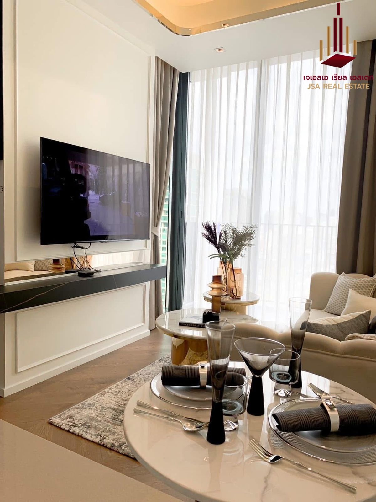 ให้เช่าคอนโดวิทยุ ชิดลม หลังสวน : ✨ ให้เช่า 28 Chidlom ราคา 55,000 บาท ห้อง 1B/1B