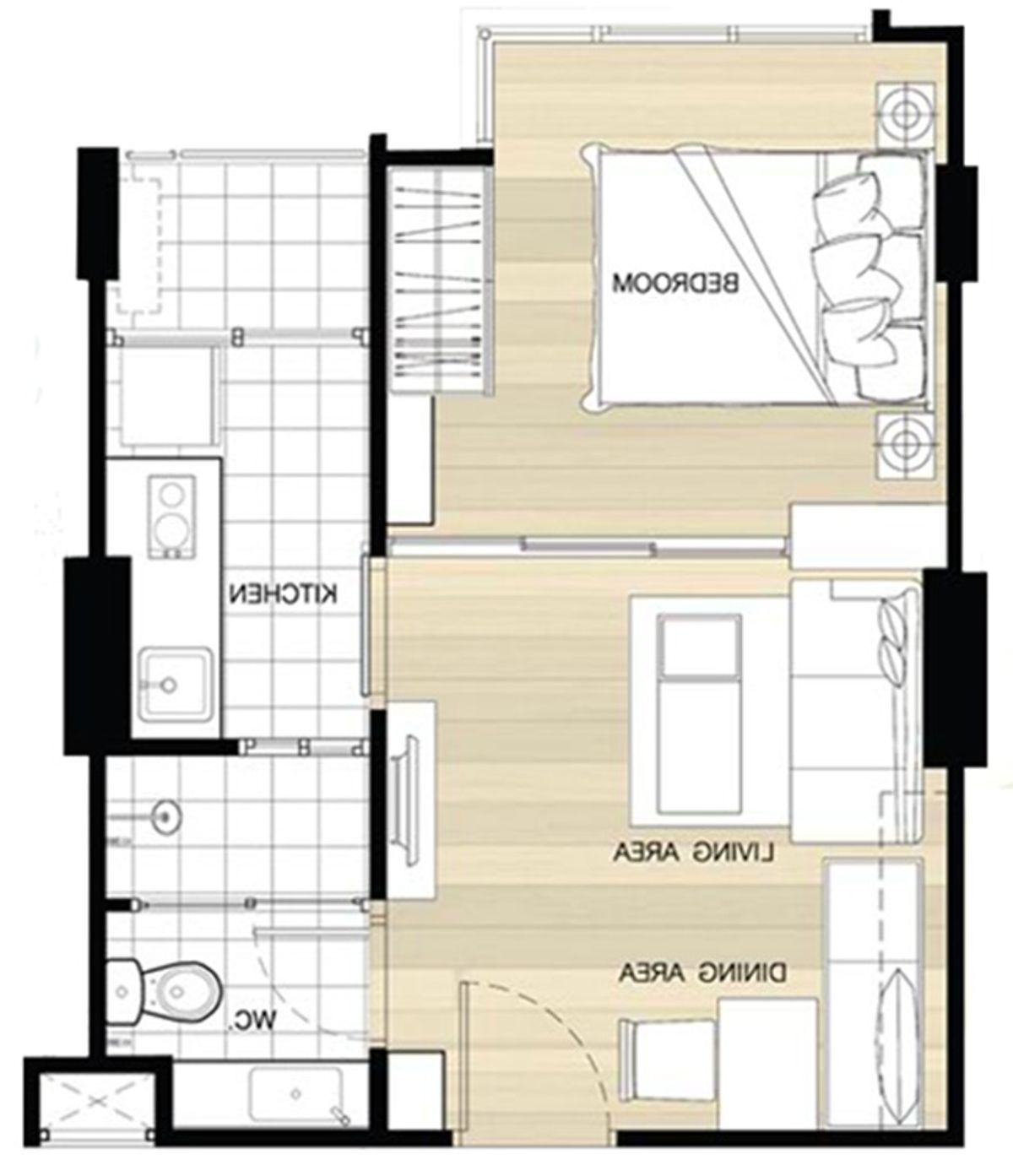 For SaleCondoRatchadapisek, Huaikwang, Suttisan : East side, beautiful room, high floor, very good price!!⭐U Delight Huaykwang Station (U Delight at Huaykwang Station)