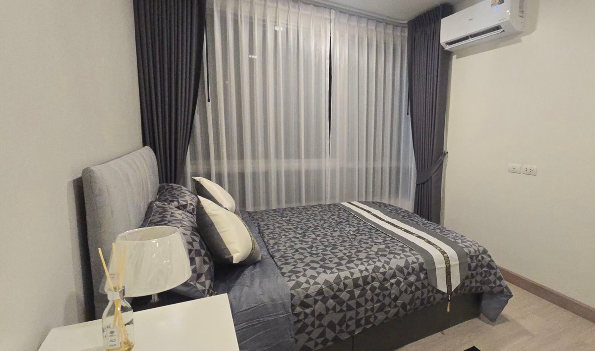 ให้เช่าคอนโดอ่อนนุช อุดมสุข : ให้เช่าคอนโด สภาพใหม่ทั้งห้อง ขนาด  36 ตรม. ใกล้ BTS ปุณณวิถี   แอท ซิตี้ สุขุมวิท 101/1 ชั้น 9 วิว สระว่ายน้ำ ค่าเช่า 14,000 บาท (ที่นอนยางพารา)