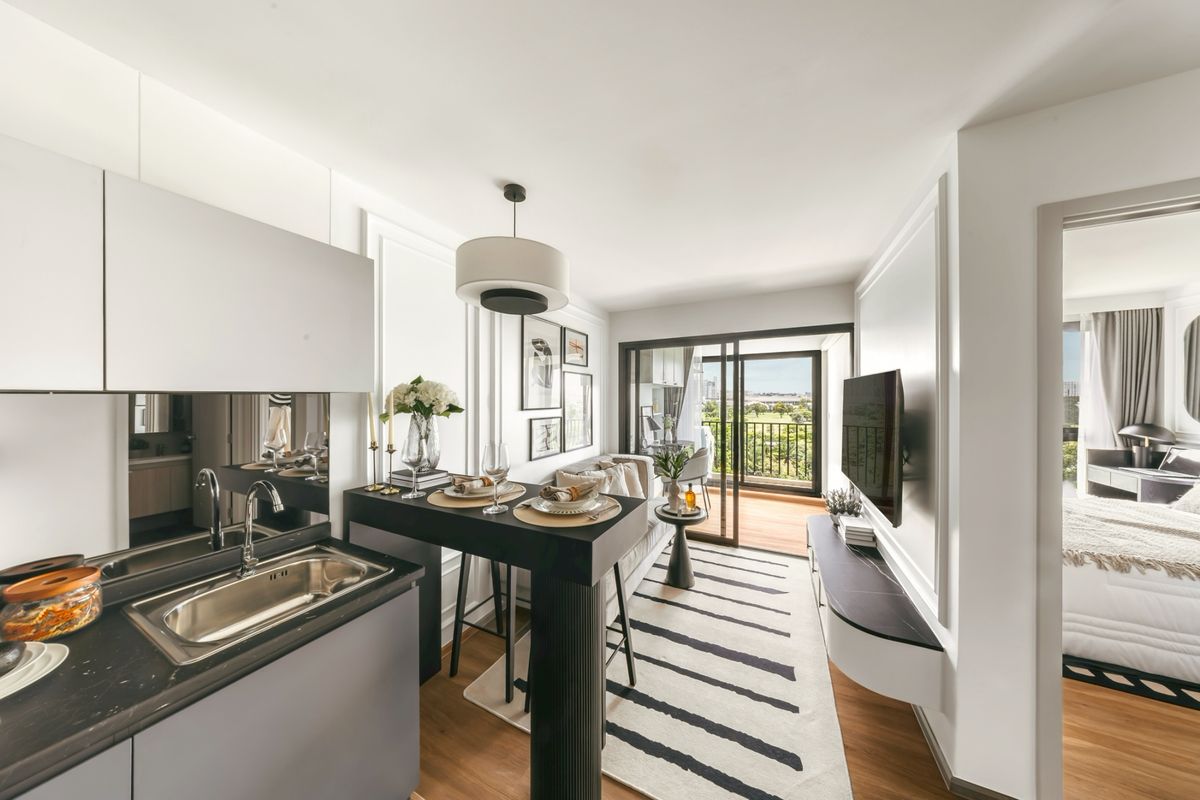 For SaleCondoBangna, Bearing, Lasalle : Condo that actually allows pets 🐶🦊🐱 Starting at 1.89 million 💖 Location BTS Bangna - Lasalle 📍 Big room 30 sq m. Starting at 1.89 million 📍