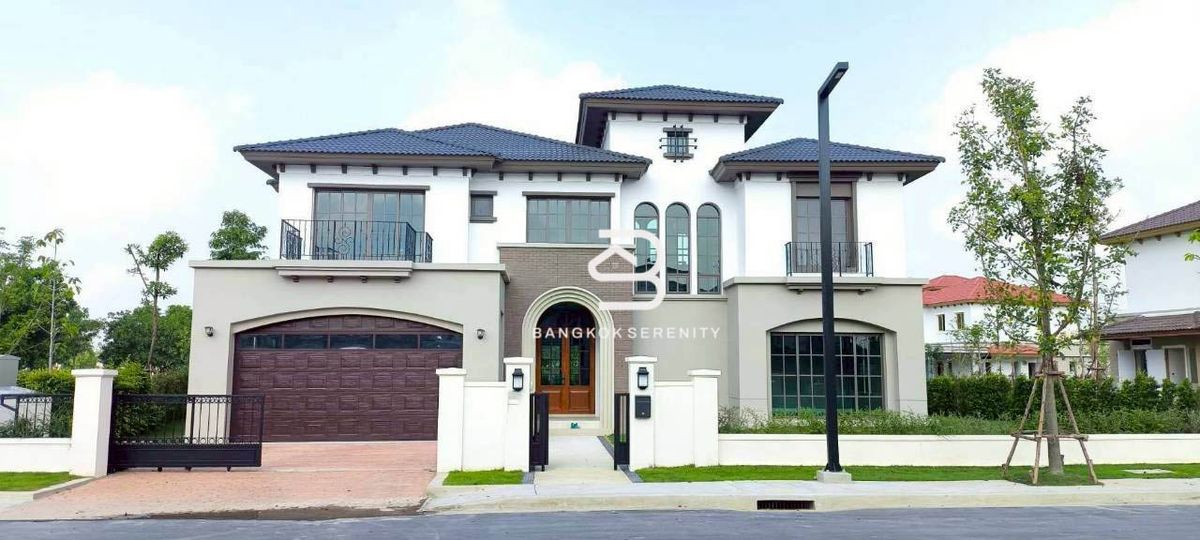 For RentHousePathum Thani,Rangsit, Thammasat : Brand new house for rent at Robins Sereno-Reignwood Park