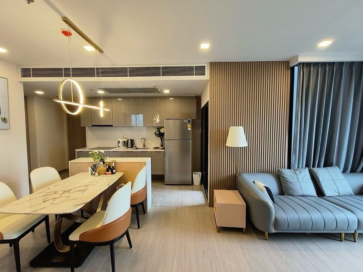 ให้เช่าคอนโดพระราม 9 เพชรบุรีตัดใหม่ RCA : One 9 five Comdo
2 bed room 2 bathroom 69sqm