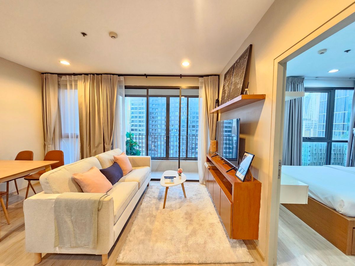 ให้เช่าคอนโดราชเทวี พญาไท : ให้เช่าคอนโด ไอดีโอ คิว ราชเทวี เฟอร์นิเจอร์ครบ (S15-25109)