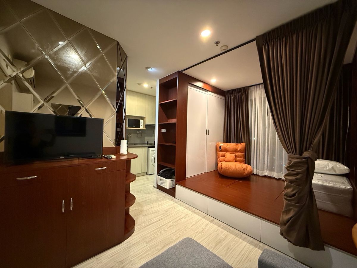 ให้เช่าคอนโดบางนา แบริ่ง ลาซาล : 🔥[ ให้เช่า ] - [ Ideo Mobi Sukhumvit Eastgate ] [ สตูดิโอ 1 นอน ] สไตล์ญี่ปุ่น พร้อมช่องเก็บของ ห้องกว้าง สวย เฟอร์ครบพร้อมอยู่ ติด BTS บางนา ใกล้ BITEC เพียง 10,500 !!!👍 (English Below) LC0073